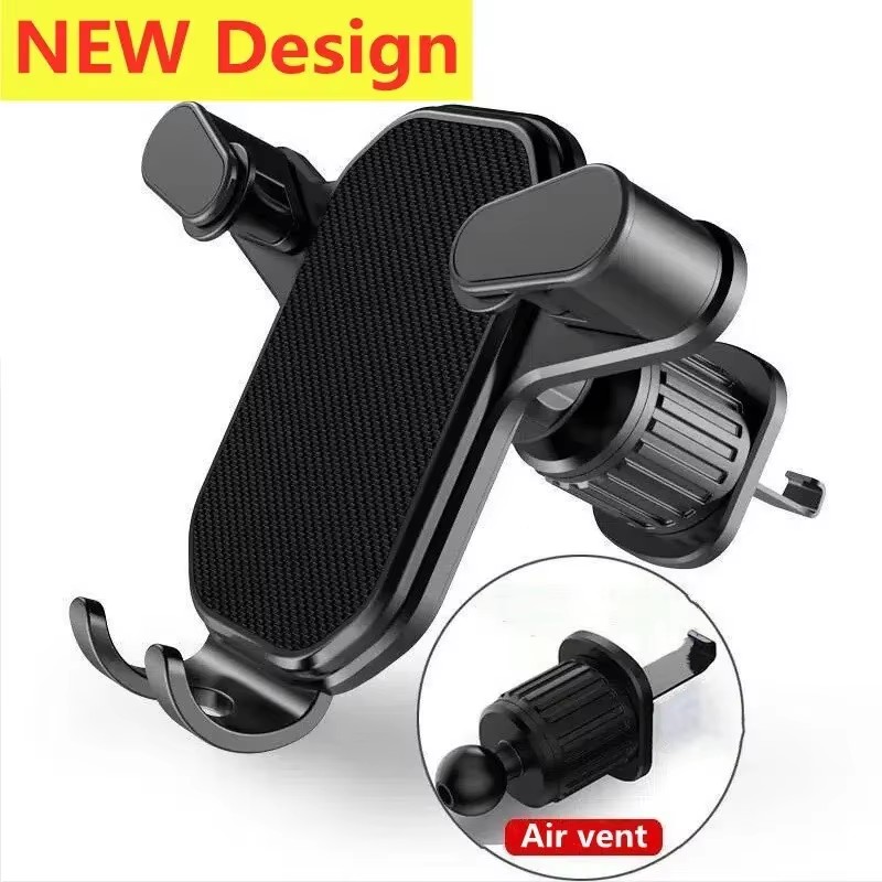 Phone Accessories Holder Car - Universeller Auto-Hakenhalter für Mobiltelefone, Schwerkraft-Mobiltelefonständer, GPS-Unterstützung,